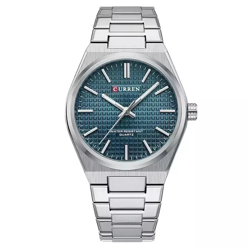 Curren Ανδρικό Ρολόι 40mm Μπαταρίας με Μπλε Μεταλλικό Μπρασελέ - JYW-23103-900