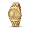 Unisex Χρυσό ρολόι quartz της μάρκας Ruisung - HLW-24036