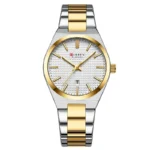 Curren 8439 Silver Gold Ανδρικό Ρολόι Με Μπρασελέ - JYW-23103-900