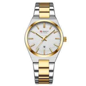 Curren 8439 Silver Gold Ανδρικό Ρολόι Με Μπρασελέ - JYW-23103-900
