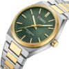 Curren Ανδρικό Ρολόι 40mm Μπαταρίας με Χρυσό Μεταλλικό Μπρασελέ - JYW-23103-900
