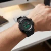 Exponi Ανδρικό Ψηφιακό Ρολόι Μπαταρίας Full Black λουράκι καουτσούκ - HLW-24638