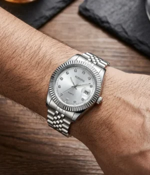 Ανδρικό ρολόι Ruisung Quartz - HLW-24036 - Image 2
