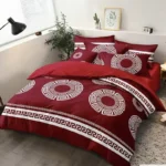 Σετ Σεντόνια 4 Τμχ Υπέρδιπλα Με Σχέδιο 220Χ240 Με Κατωσέντονο Με Λάστιχο 180Χ200+25cm BES-GD068